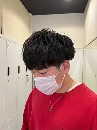 ショート メンズ 茅ヶ崎パーマ特化/ スパイラル/ハルキのヘアスタイル