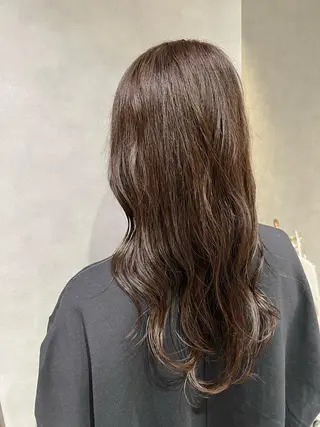 ロング カラー 桑原 希吏のヘアスタイル