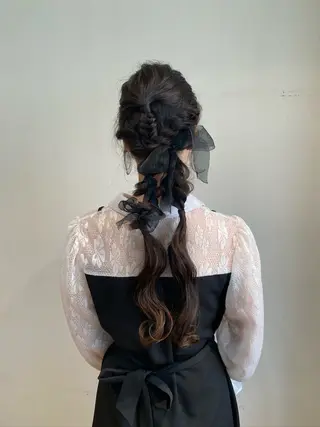 ロング ヘアアレンジ mito.ボブ/ ショート　みなよのヘアスタイル