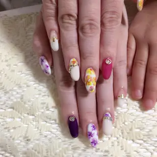 ネイル 藤 あやのネイルデザイン