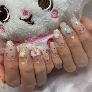 ネイル La neige* yuki 🥯🍑のネイルデザイン