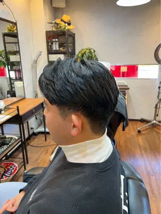 ショート メンズ エビナ ライのヘアスタイル