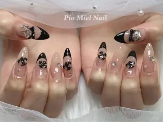 ネイル HANA 長さだしのネイルデザイン