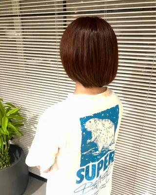 ショート カラー mizuki /ケアブリーチのヘアスタイル