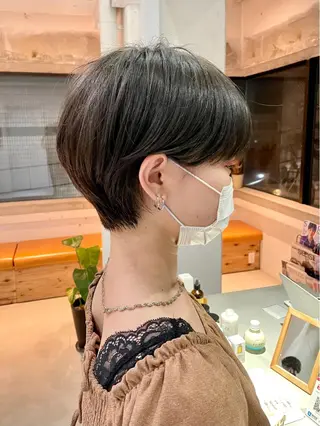 ショート カラー ショート・ボブ 徳竹淳一のヘアスタイル