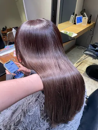 カラー 田口 純怜のヘアスタイル