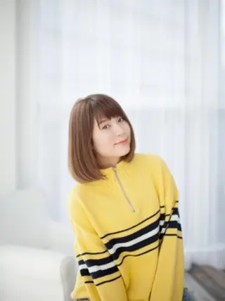 ミディアム カラー パーマ amie所沢駅 プロペ通り店【アミ】のヘアスタイル