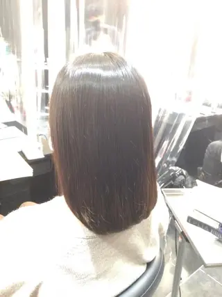 セミロング Annon プライベートサロンのヘアスタイル