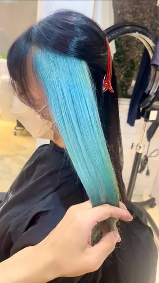 セミロング カラー 高島大登/顔周り /レイヤーカットのヘアスタイル