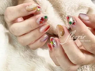 ネイル フルリール 【プライベートサロンのネイルデザイン