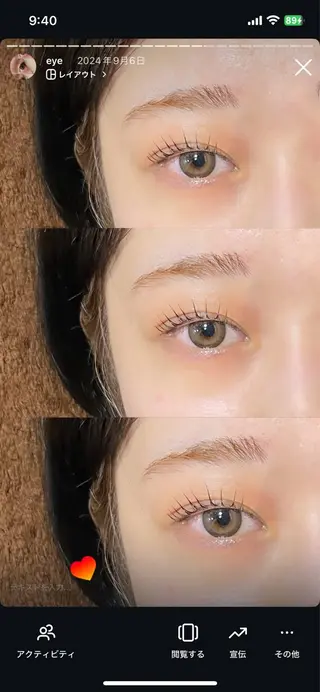 マツエク・マツパ 🖤sumire🖤 men'sアイブロウのヘアスタイル