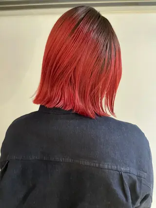 カラー VISION   aoyama所属・かがやしづ ⭐️ハイトーンのヘアスタイル