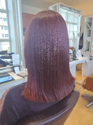 ミディアム カラー 本多 いぶきのヘアスタイル