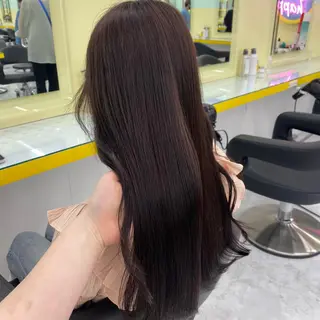 ロング カラー パーマ ヘアアレンジ メンズ キッズ ネイル マツエク・マツパ アイブロウ Lumo所属・💖横浜ブリーチなし 💖MIHOのヘアスタイル