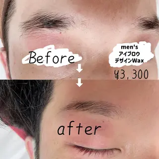 メンズ アイブロウ 脱毛サロン KiWiのエステ・リラクイメージ