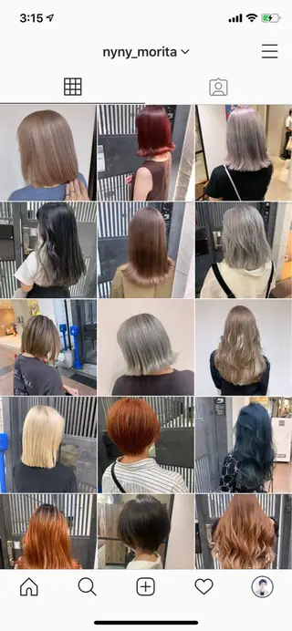 ミディアム ケリーズグリーン所属・ショート/ボブ 森田/嵩士のヘアスタイル