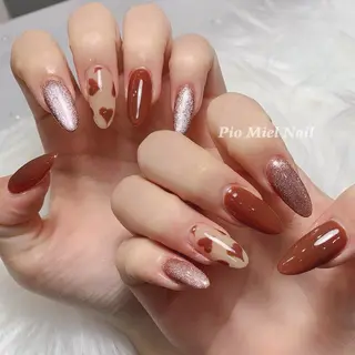 ネイル HANA 長さだしのネイルデザイン