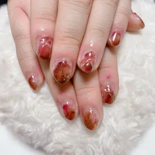 ネイル The Best Beauty受付担当のヘアスタイル