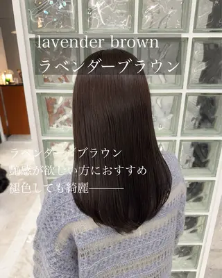 ロング オートル所属・渋谷透明感カラー🩵 愛優美のヘアスタイル