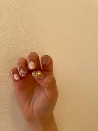 ネイル 束感まつ毛/ネイル/ LED♥KIRARAのマツエク・マツパデザイン