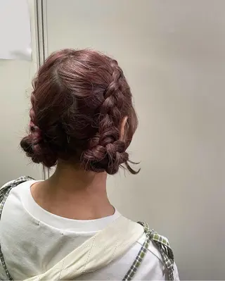 ロング ヘアアレンジ puro所属・カラーモデル 募集中❕まりんのヘアスタイル