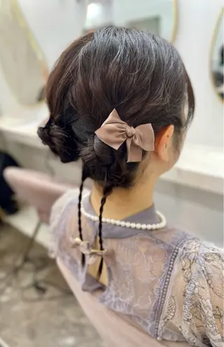 ヘアアレンジ 🍀みちか🍀 lovis💕モデルのヘアスタイル