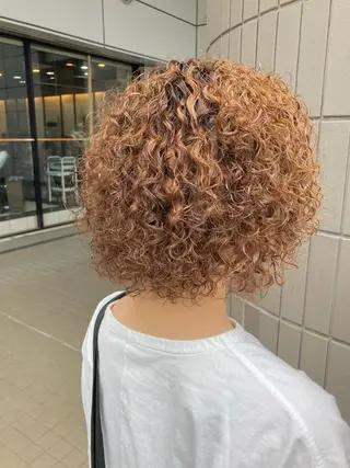 ミディアム パーマ SHAFT Ieiriのヘアスタイル