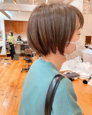 ショート カラー メンズカット特化柏駅 徒歩3分LOUのヘアスタイル