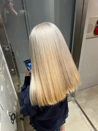 ロング カラー 韓国レイヤーカット /REIのヘアスタイル