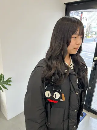 ロング 藤原 あかりのヘアスタイル