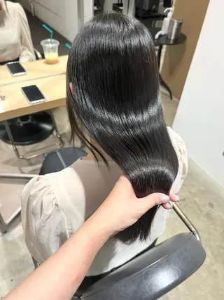 ミディアム ノモト ハルのヘアスタイル