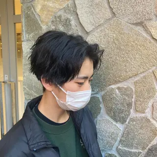 カラー メンズ 野村 ゆいのヘアスタイル