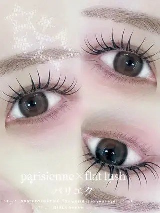 マツエク・マツパ 大阪梅田 SAKI 韓国風束感まつ毛のマツエク・マツパデザイン