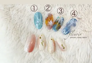 ネイル フルリール 【プライベートサロンのネイルデザイン