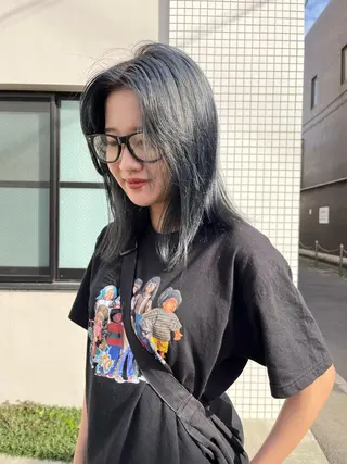 カラー aya/メンズヘア/ メンズカット/ボブのヘアスタイル