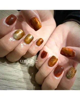 ネイル umber 三茶1分のネイルデザイン