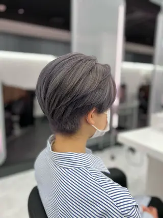 カラー メンズ 透明感×韓流ハイ トーン🫧RYUTAのヘアスタイル