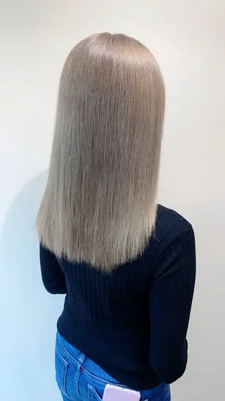 ロング カラー vifkrone所属・心斎橋ダブルカラー ⭐️カラー タカヤマのヘアスタイル