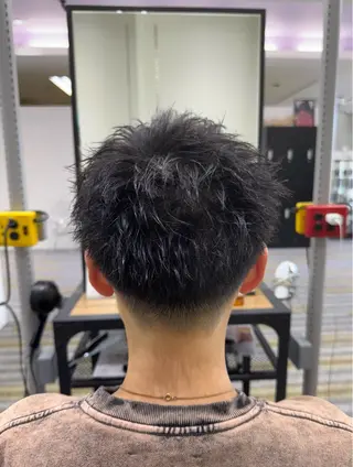 ショート メンズ 【メンズ特化】岩瀬 武【メンズパーマ】のヘアスタイル