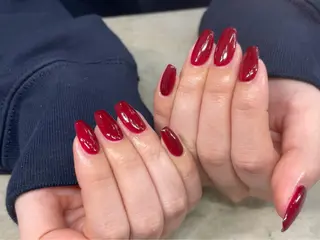 ネイル 🎀mahiro🎀 ワンホンネイル❤️のネイルデザイン