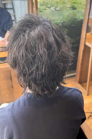 パーマ メンズ CUORE HAIR ange水戸所属・🌟パーマリスト 鈴木雄大🌟のヘアスタイル