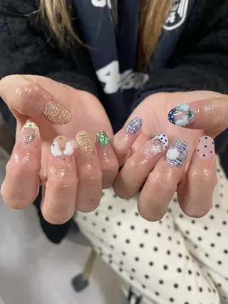 ショート LBnail.sae /おえかきネイルのネイルデザイン