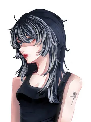 セミロング ガレリアエレガンテ栄店所属・ウルフカット/ ハッシュカット/山路のヘアスタイル