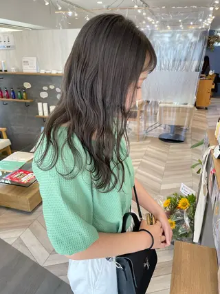 ロング 永井 瑞穂のヘアスタイル