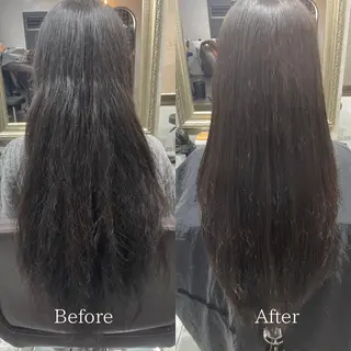 ロング 艶髪/透明感カラー 山﨑俊輔のヘアスタイル