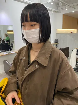 ショート 森貴裕/ベージュ/ パーマ/オリーブのヘアスタイル