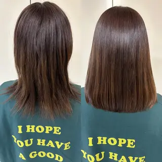 パーマ 髪質改善/縮毛矯正 /ブリーチ矯正/岡部のヘアスタイル