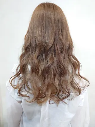 ミディアム ブリーチ／ 髪質改善／ＲＹＯのヘアスタイル
