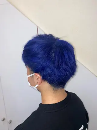 メンズ ゆぴ☾‪/推しカラー /ハイトーンのヘアスタイル