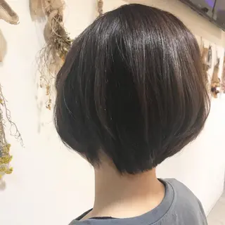 ショート 長井 麻帆のヘアスタイル